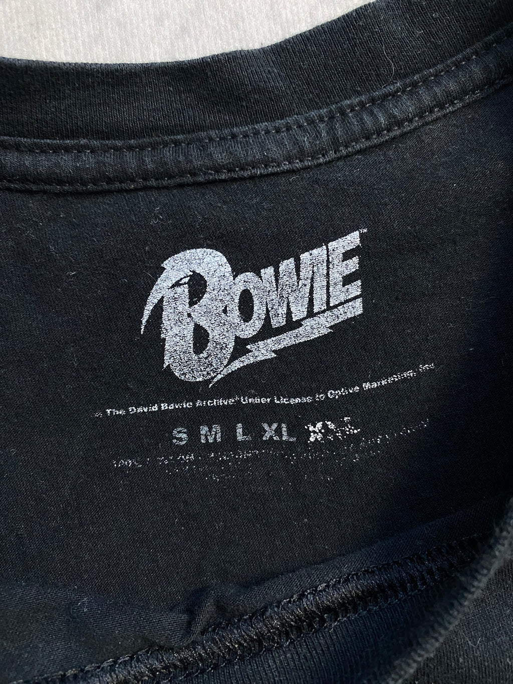 Koszulka Bowie 1972 world tour