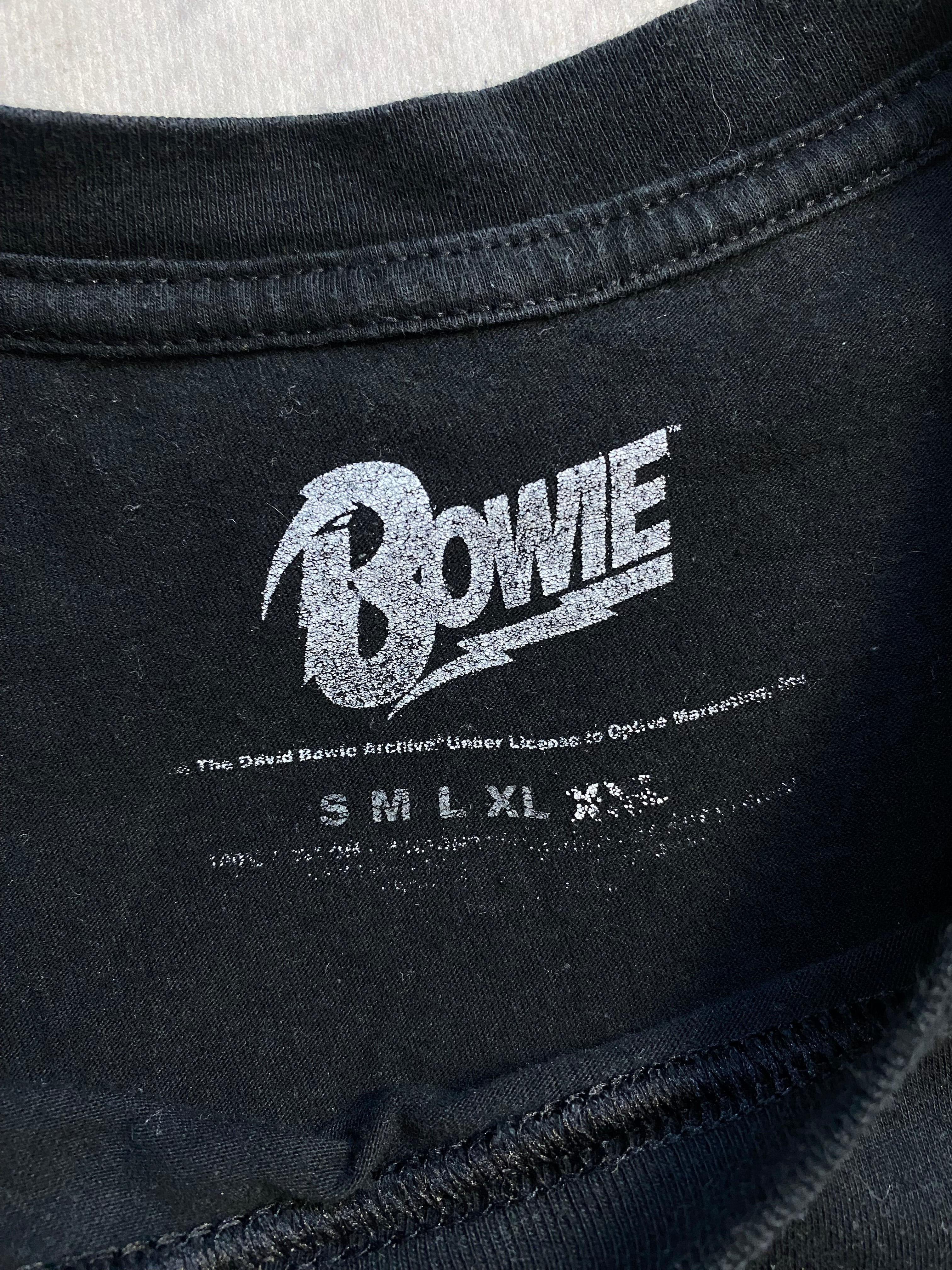 Koszulka Bowie 1972 world tour