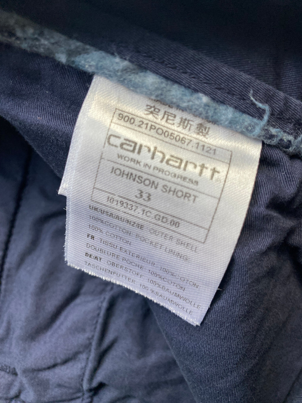 Spodenki Carhartt navy